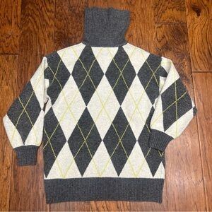 Pringle of Scotland x H&M Argyle Turtleneck Sweater